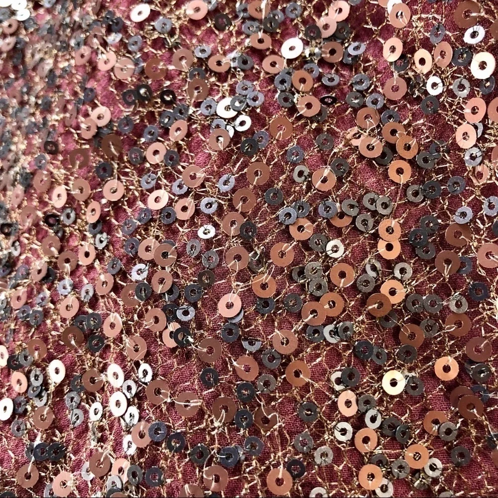 J. Crew Stardust sequin pencil skirt burgundy 0